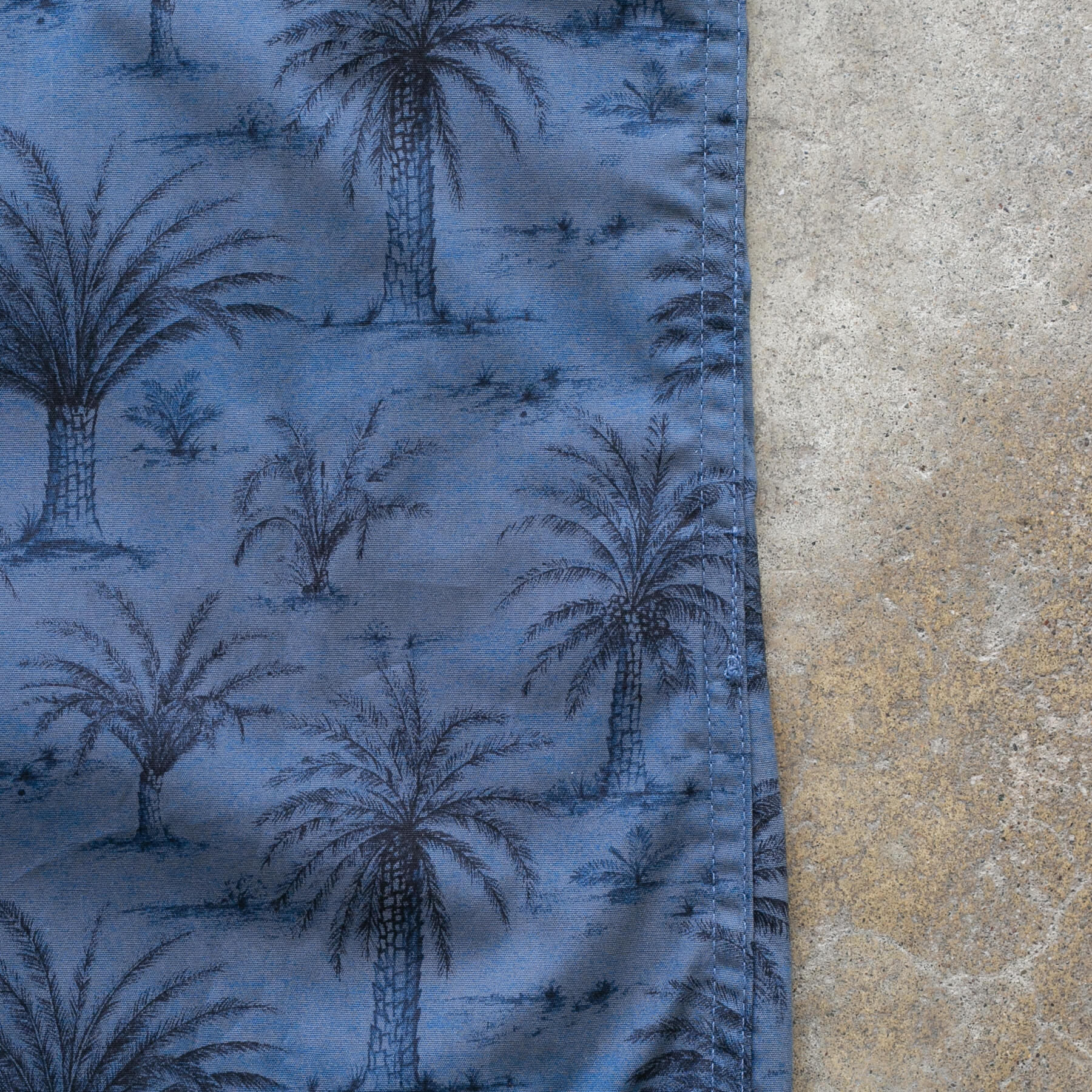 gustin #1254 retro hawaiian - deep ocean