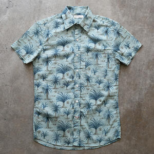 gustin #1255 retro hawaiian - aqua