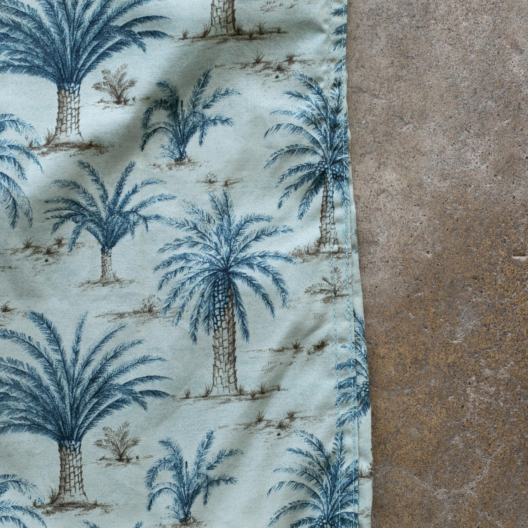 gustin #1255 retro hawaiian - aqua