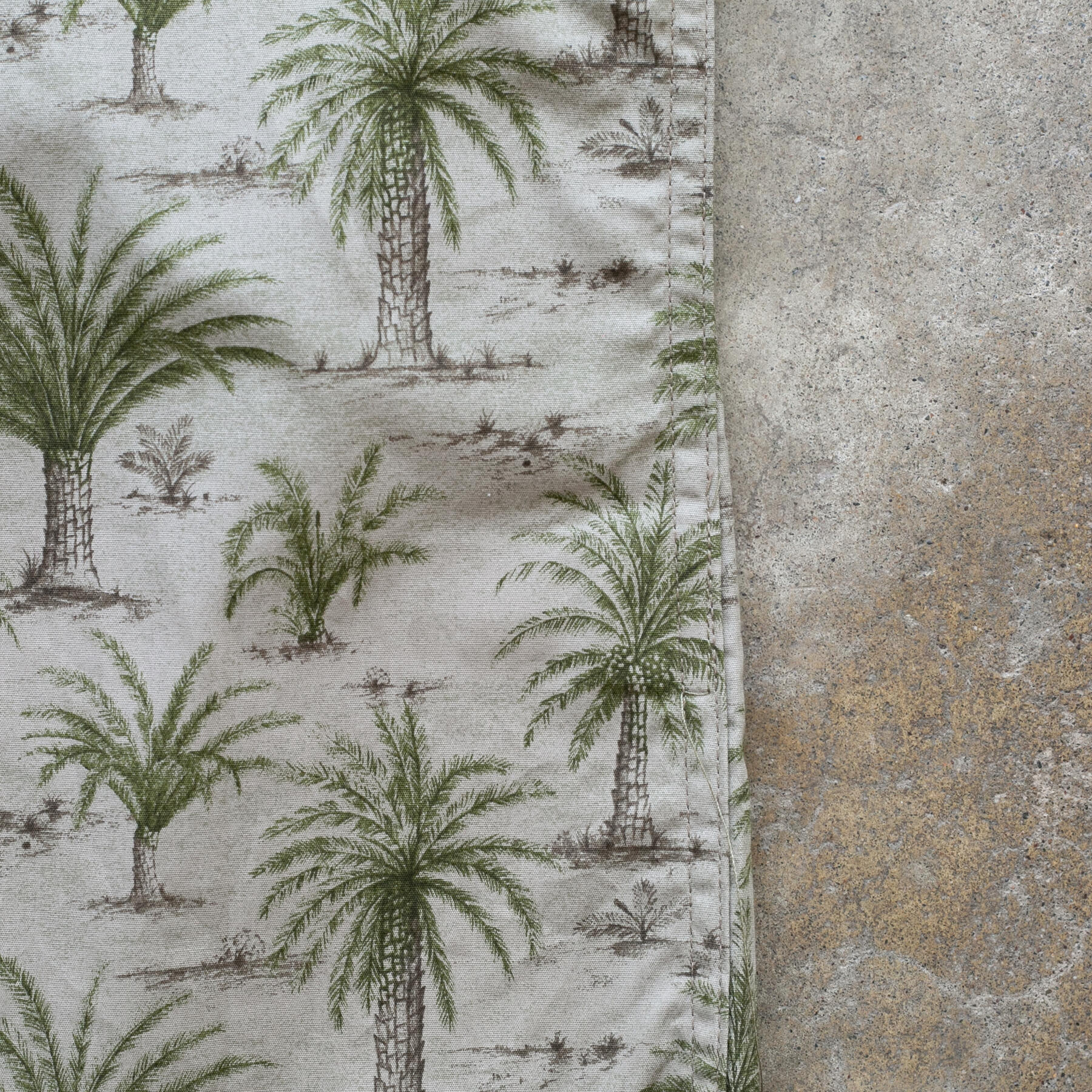gustin #1256 retro hawaiian - green grey