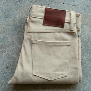 gustin #447 cone mills khaki broken twill