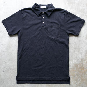 gustin american heavy polo - black
