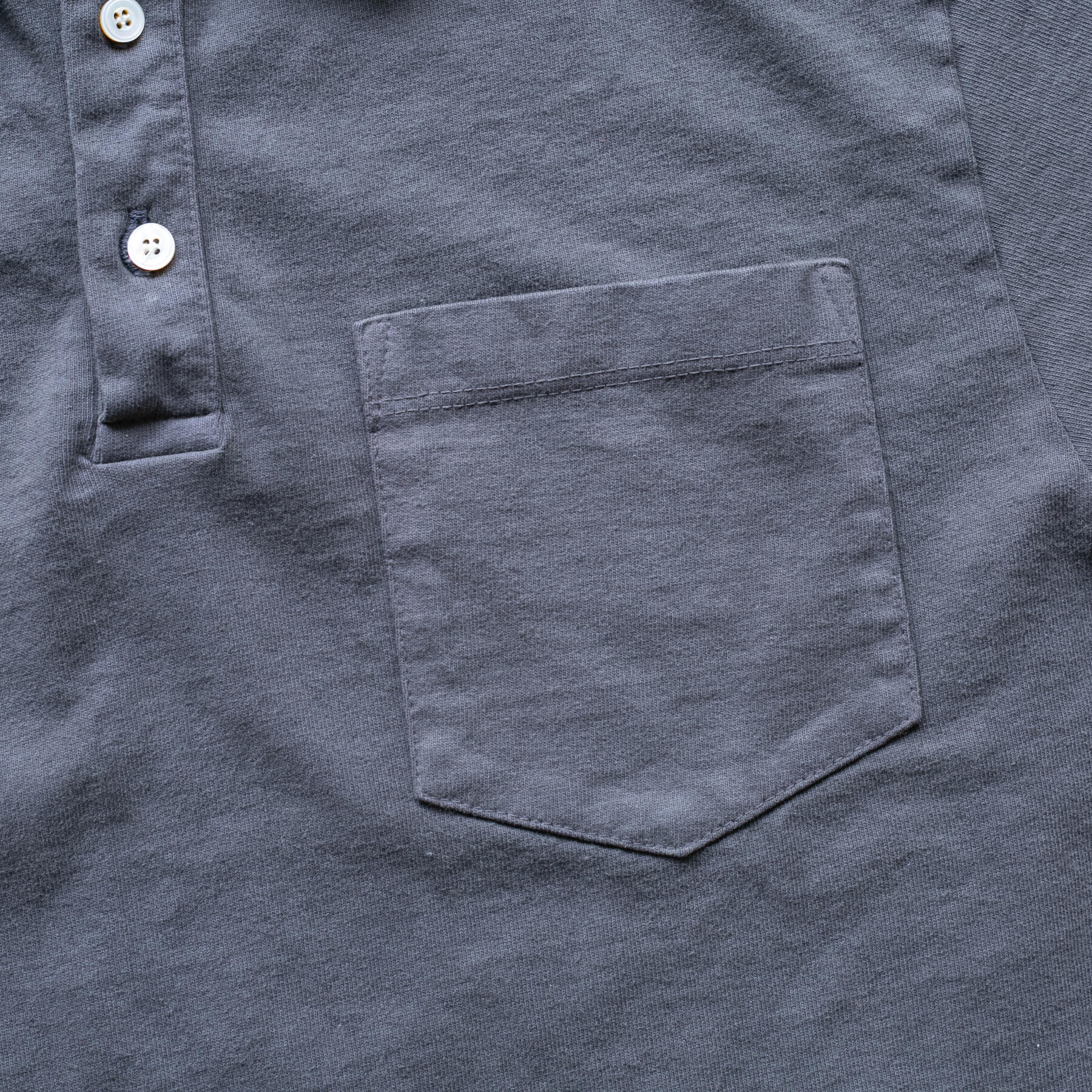 gustin american heavy polo - gunmetal