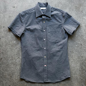 gustin #1268 japan seersucker - charcoal