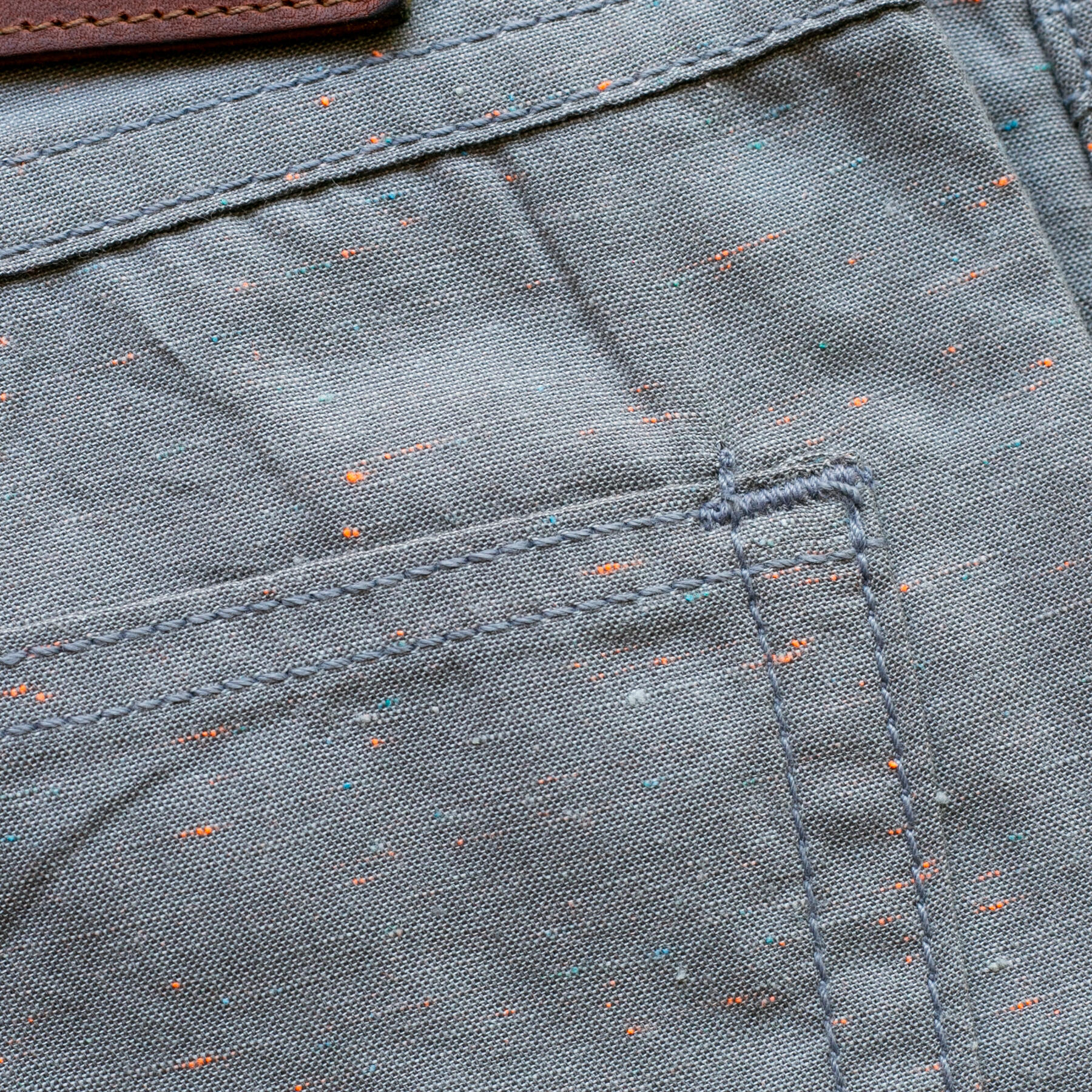 gustin #461 neon nep 5 pocket - steel
