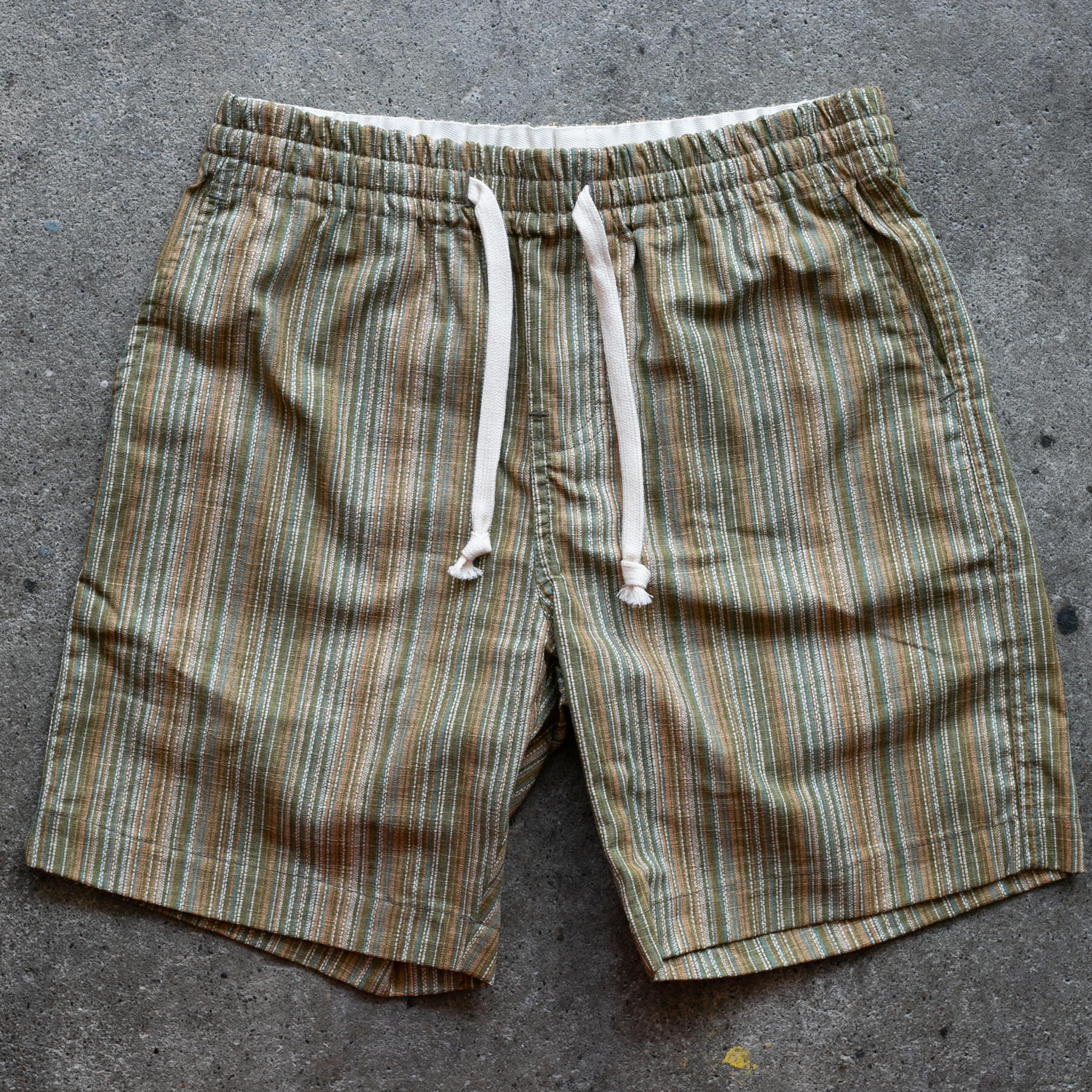 gustin #117 vintage color wall shorts - moss