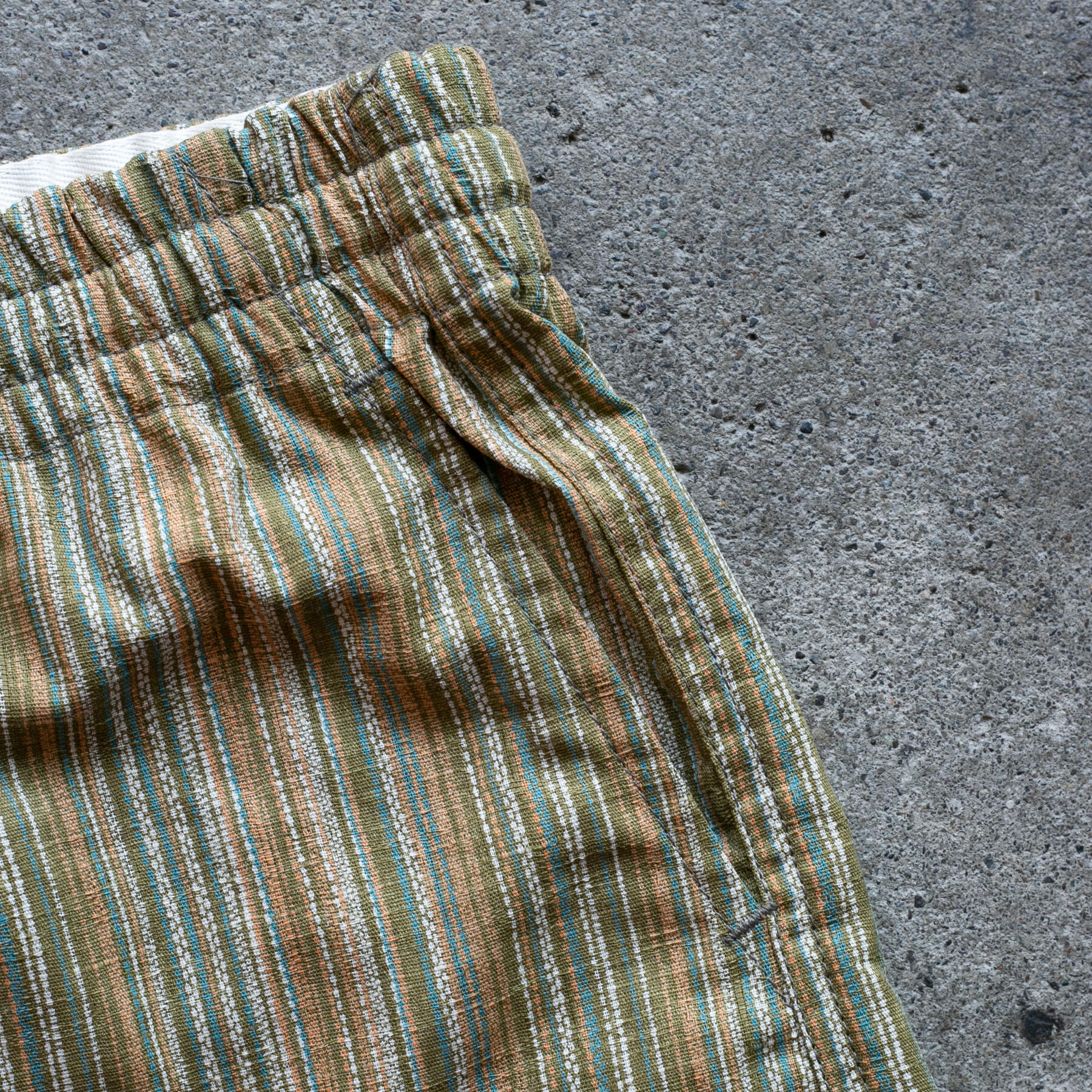 gustin #117 vintage color wall shorts - moss