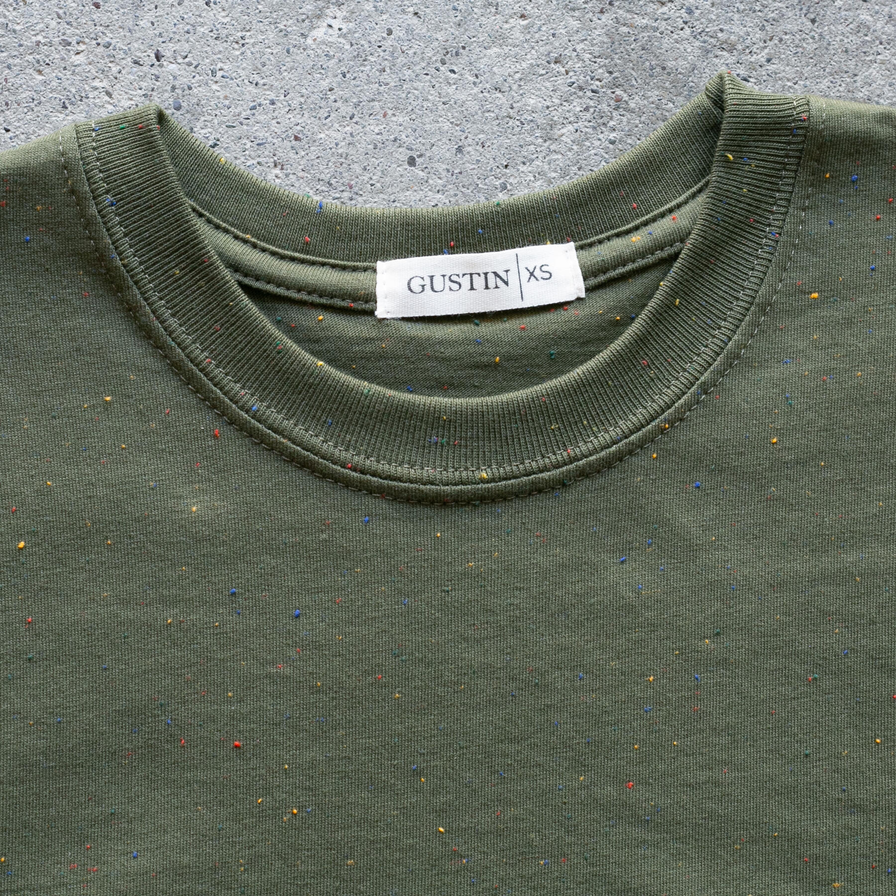 gustin olive drab rainbow nep t-shirt 2 pack