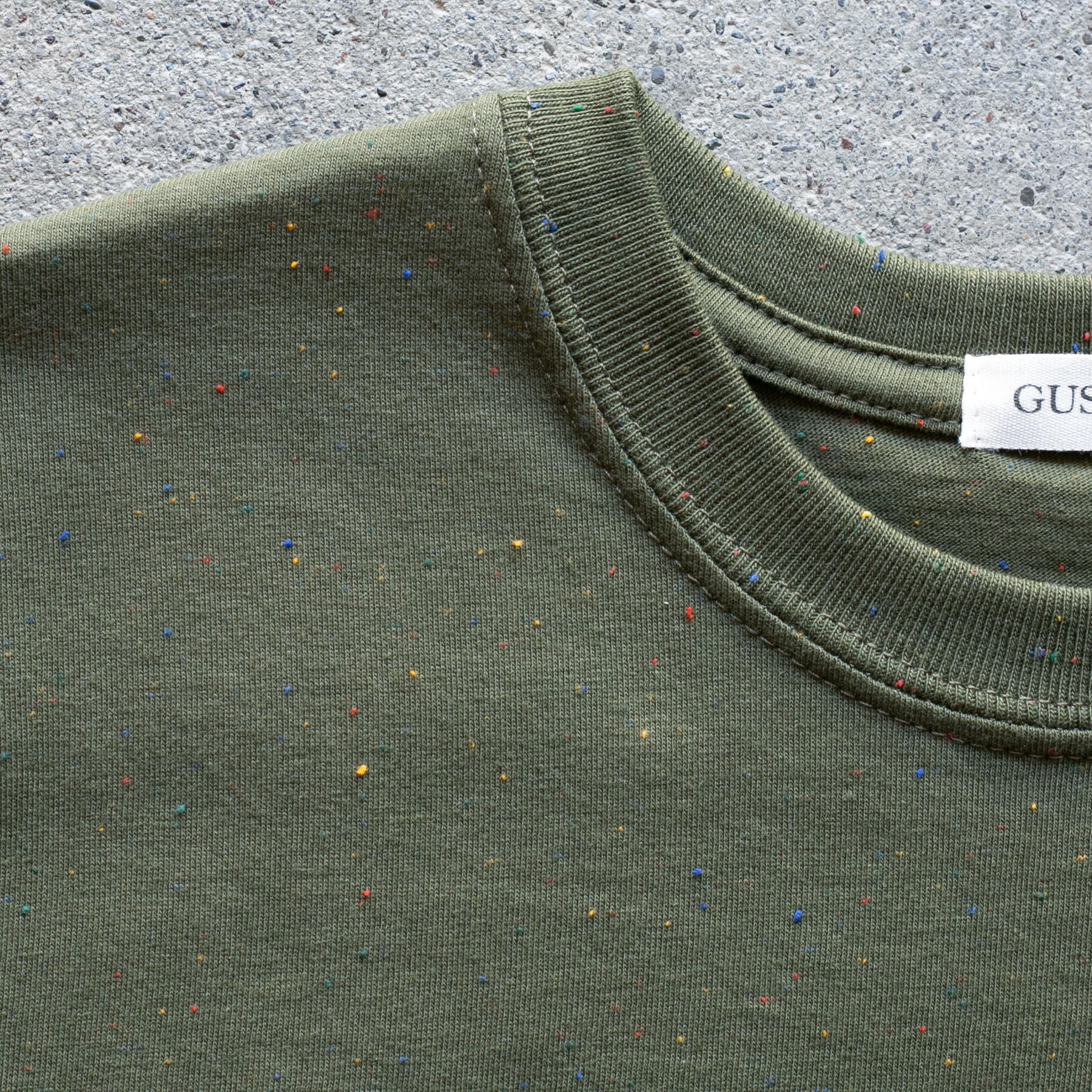 gustin olive drab rainbow nep t-shirt 2 pack