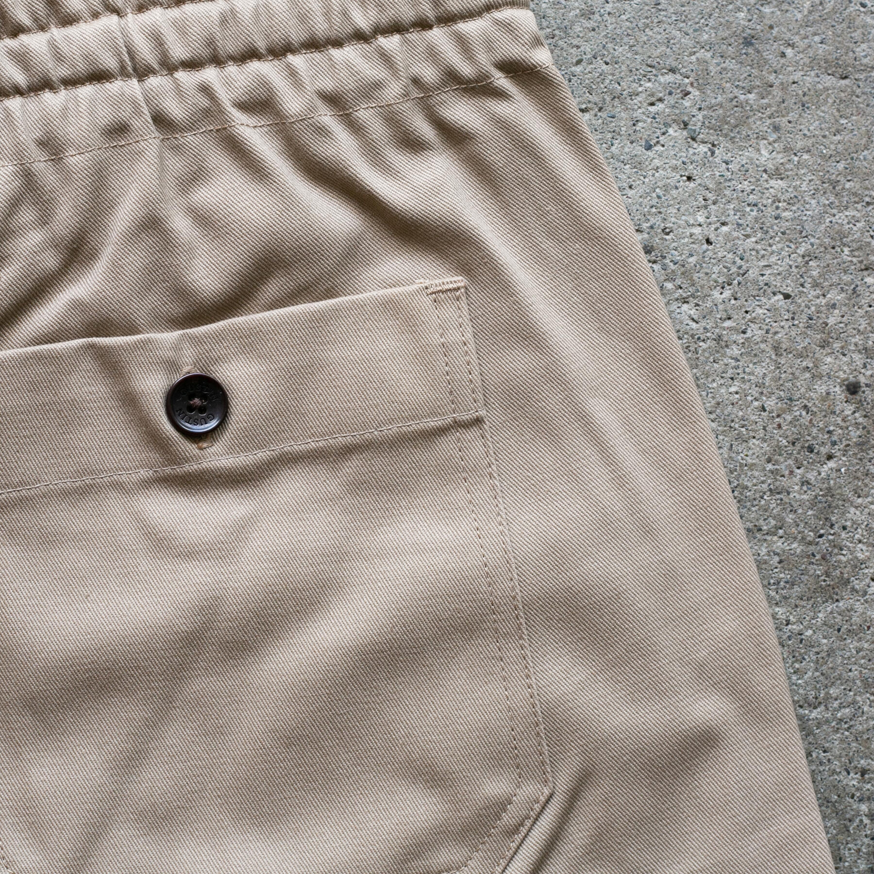 gustin #34 classic twill joggers - khaki