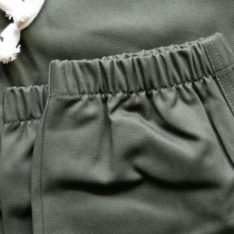 gustin classic twill joggers - olive