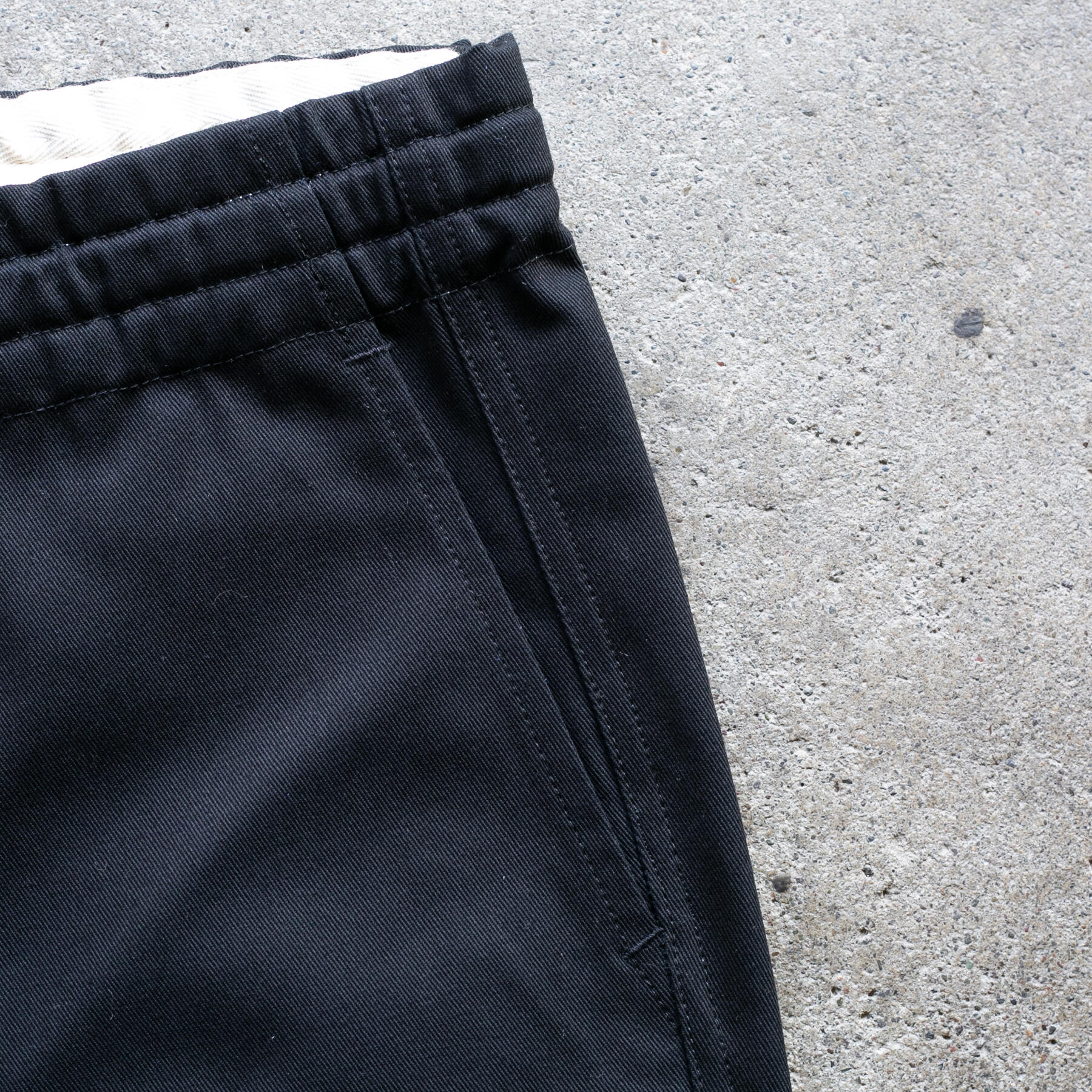 gustin #32 classic twill joggers - black