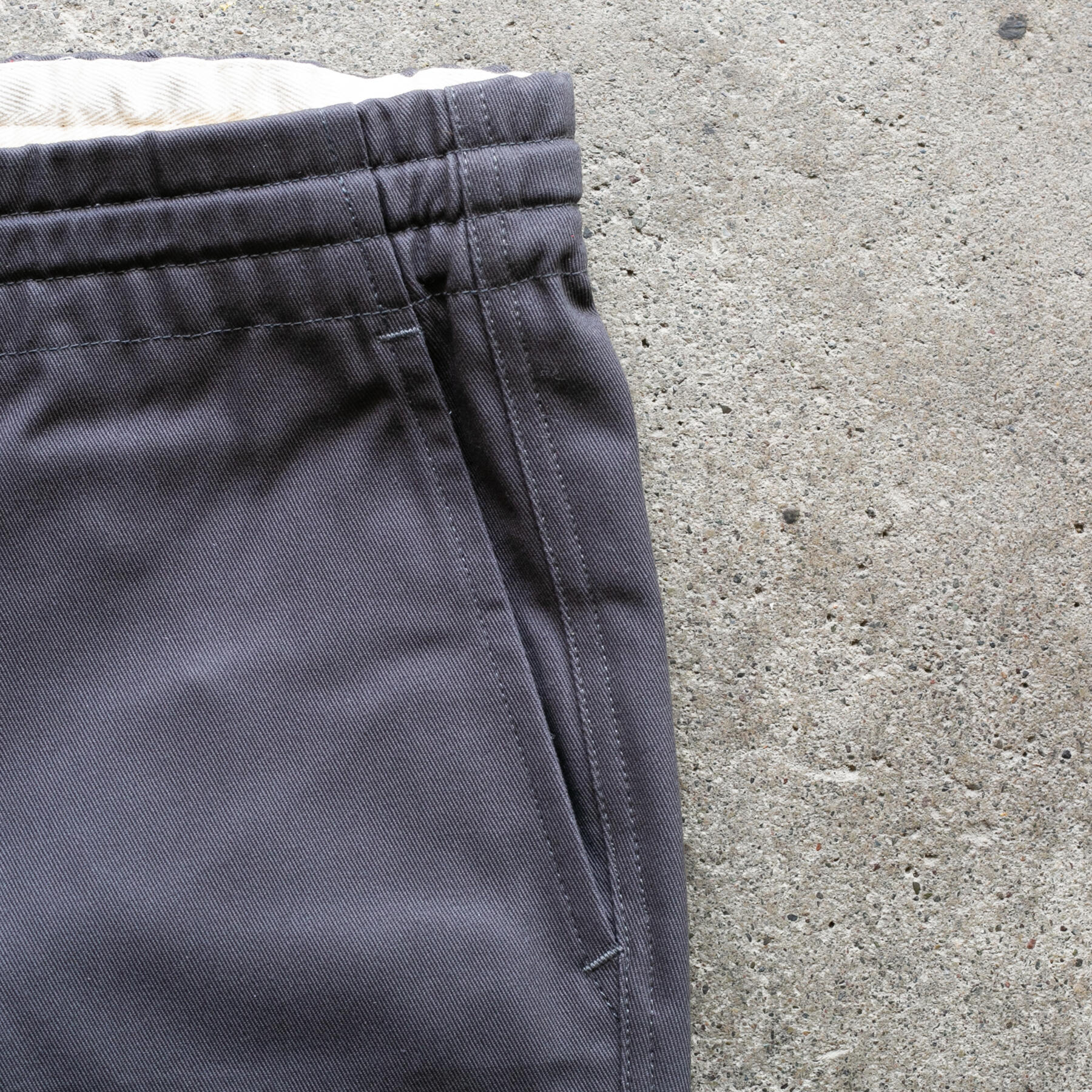 gustin #30 classic twill joggers - charcoal