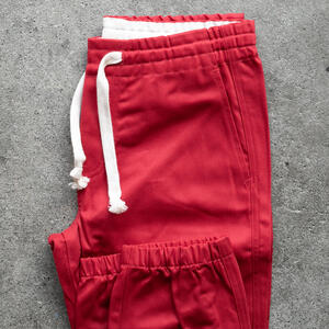 gustin #27 classic twill joggers - red