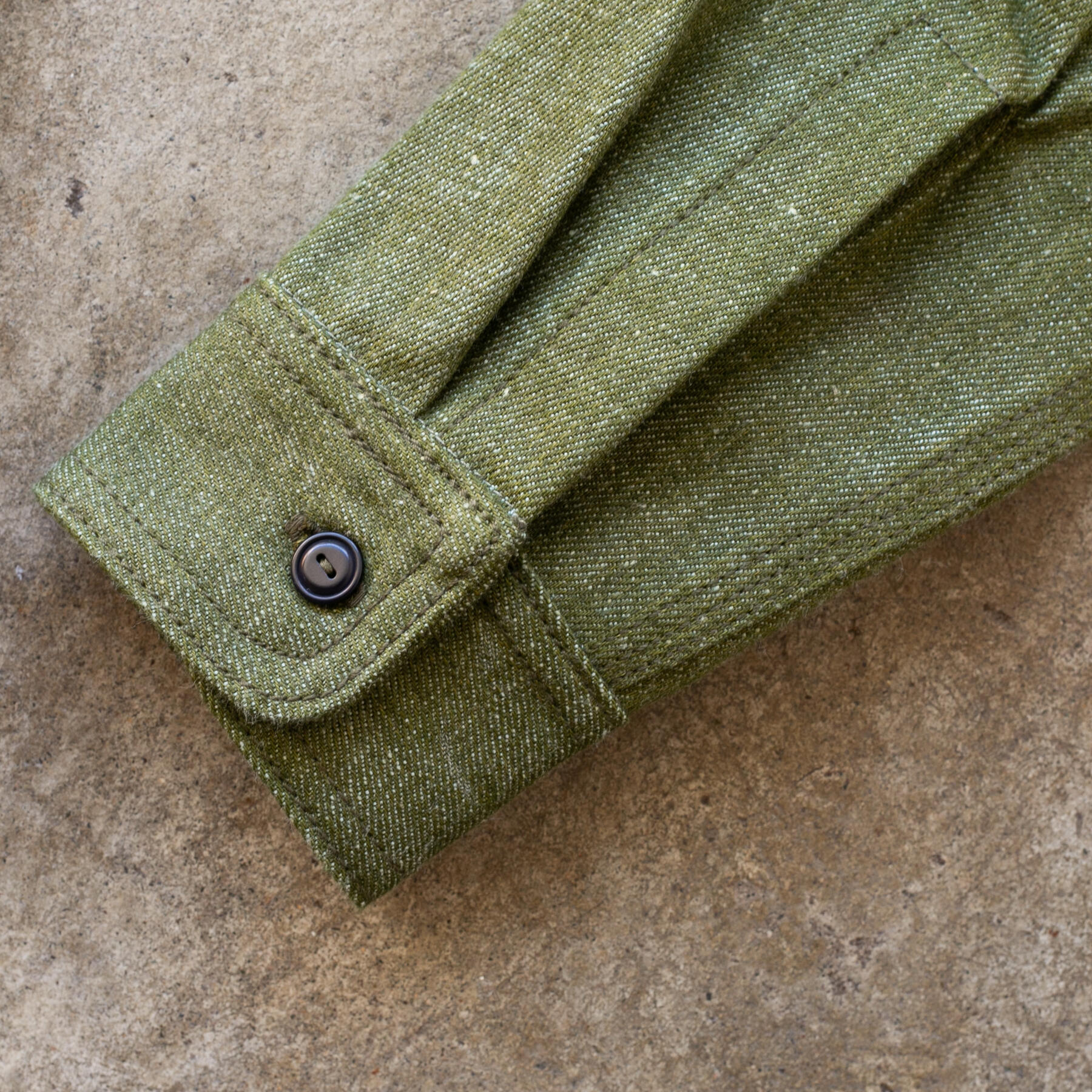 gustin #169 monster moss selvedge workshirt