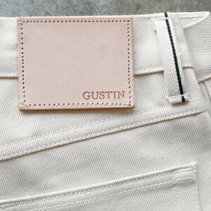 gustin #607 cone mills experimental selvedge - the natural organic
