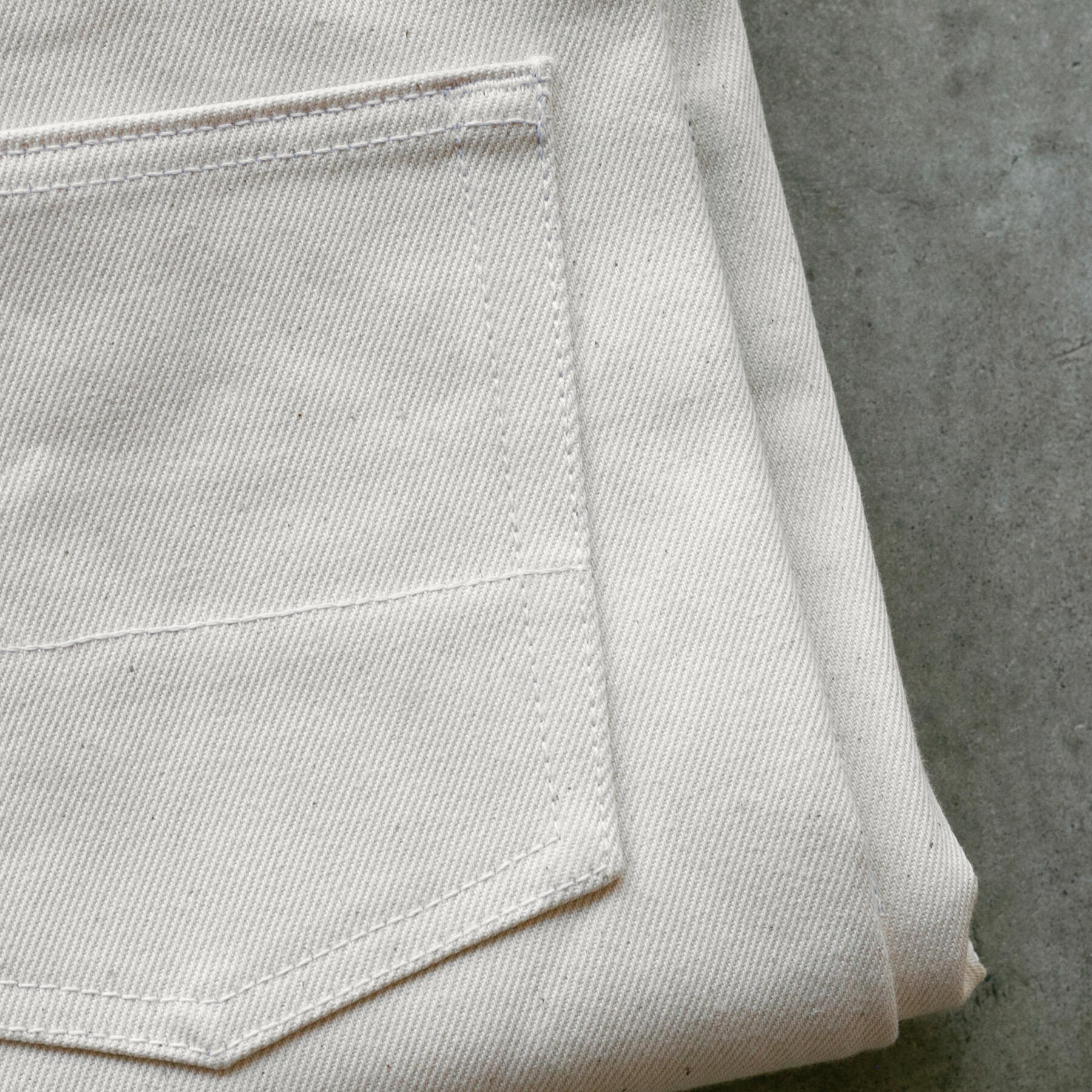 gustin #607 cone mills experimental selvedge - the natural organic