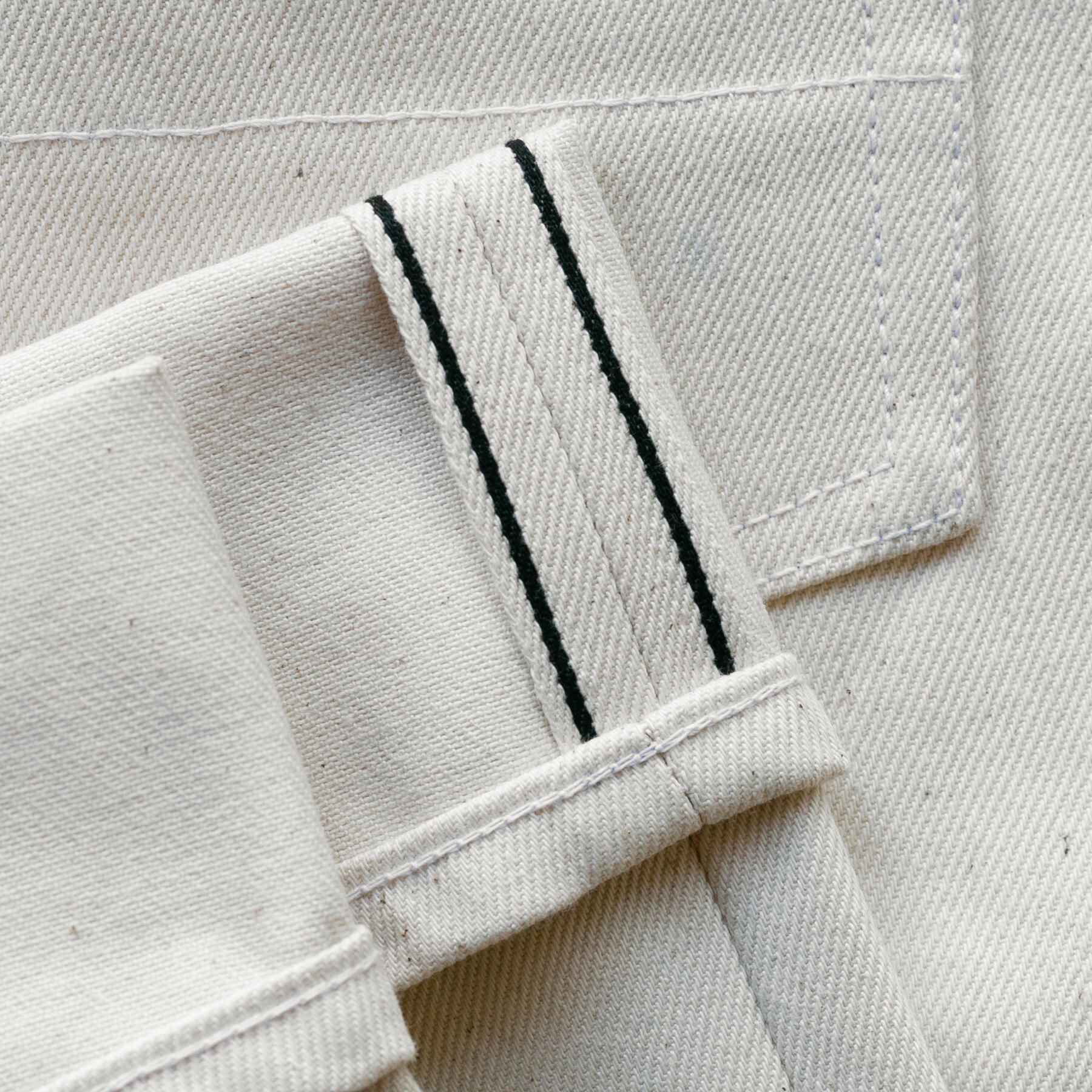 gustin #607 cone mills experimental selvedge - the natural organic