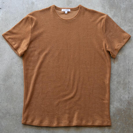 gustin japan terrycloth t-shirt - camel