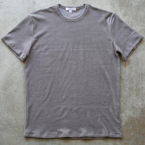 gustin japan terrycloth t-shirt - titanium
