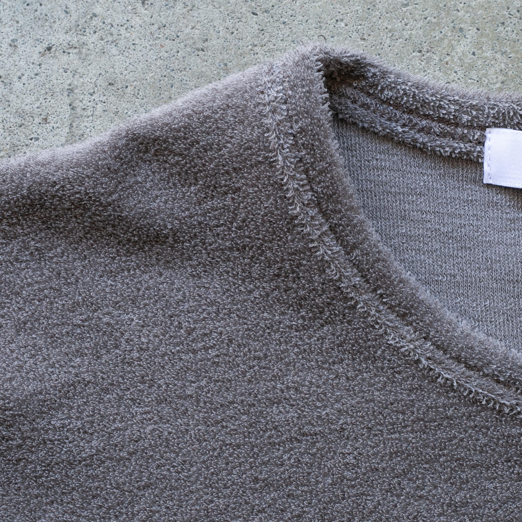 gustin japan terrycloth t-shirt - titanium