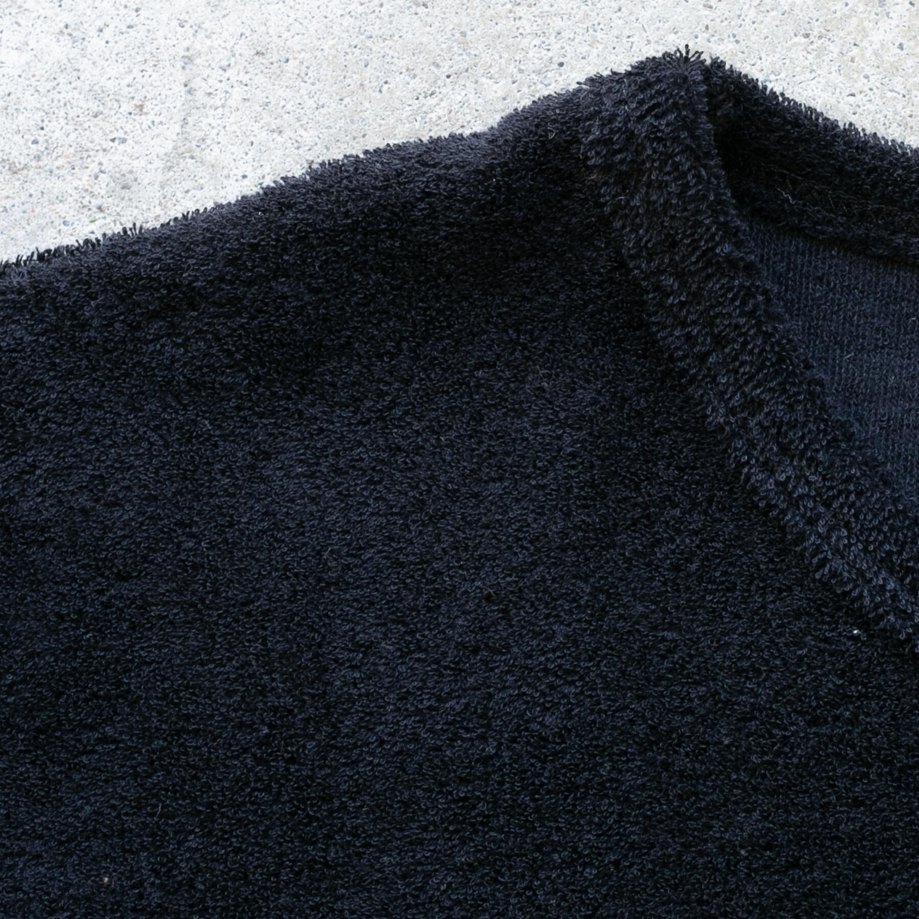 gustin japan terrycloth t-shirt - black