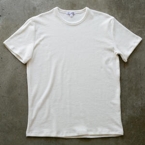 gustin japan terrycloth t-shirt - white