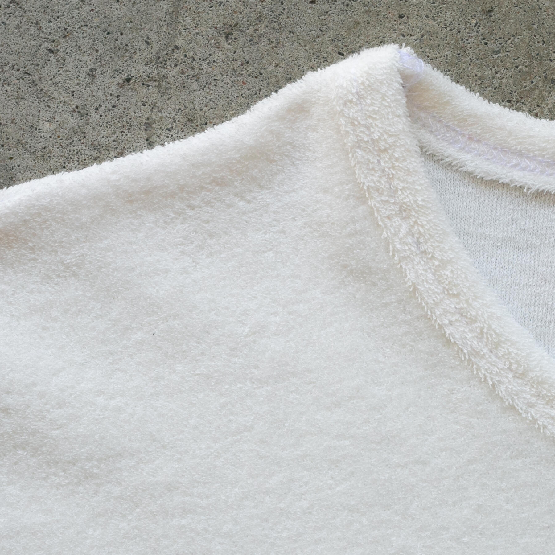 gustin japan terrycloth t-shirt - white