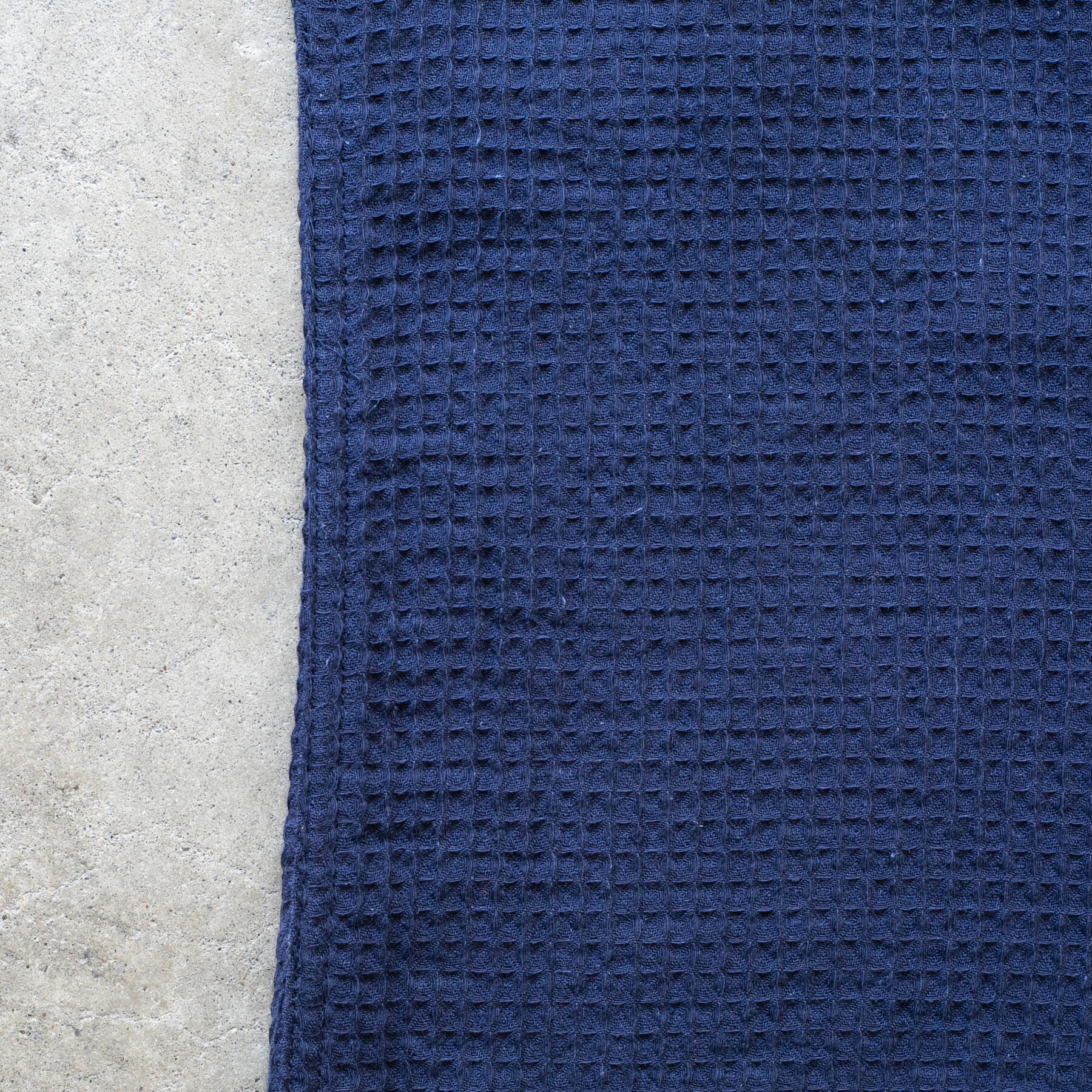 gustin #1278 japan gauze grid shirt - navy