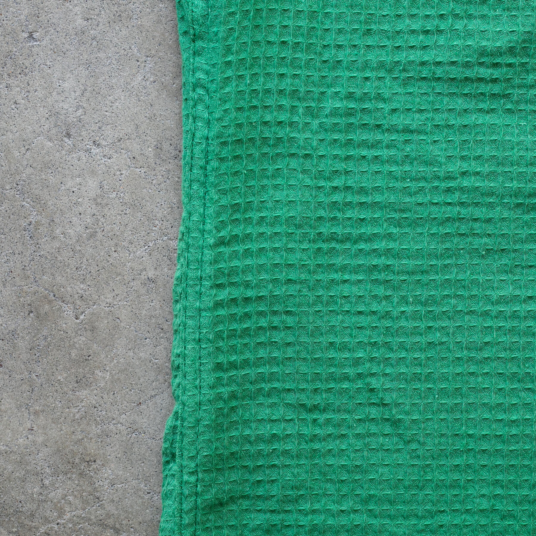 gustin #1280 japan gauze grid shirt - kelly green