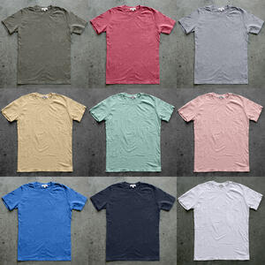 gustin slub t-shirt big 9 collection 2.0