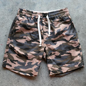 gustin #125 classic camo shorts - sand