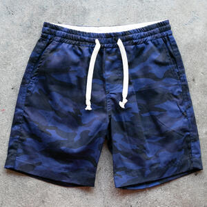 gustin #126 classic camo shorts - blue