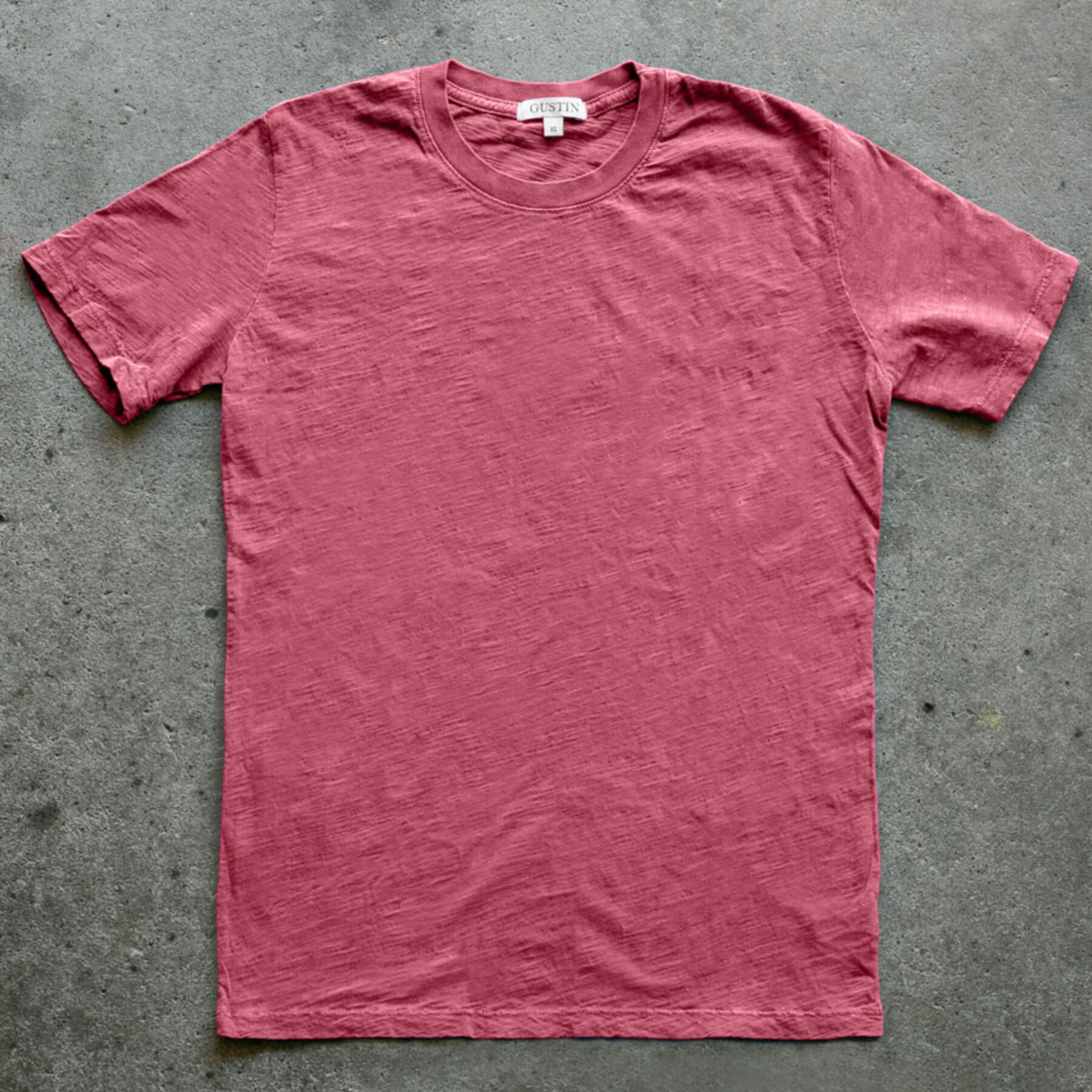 gustin slub t-shirt big 9 collection 2.0