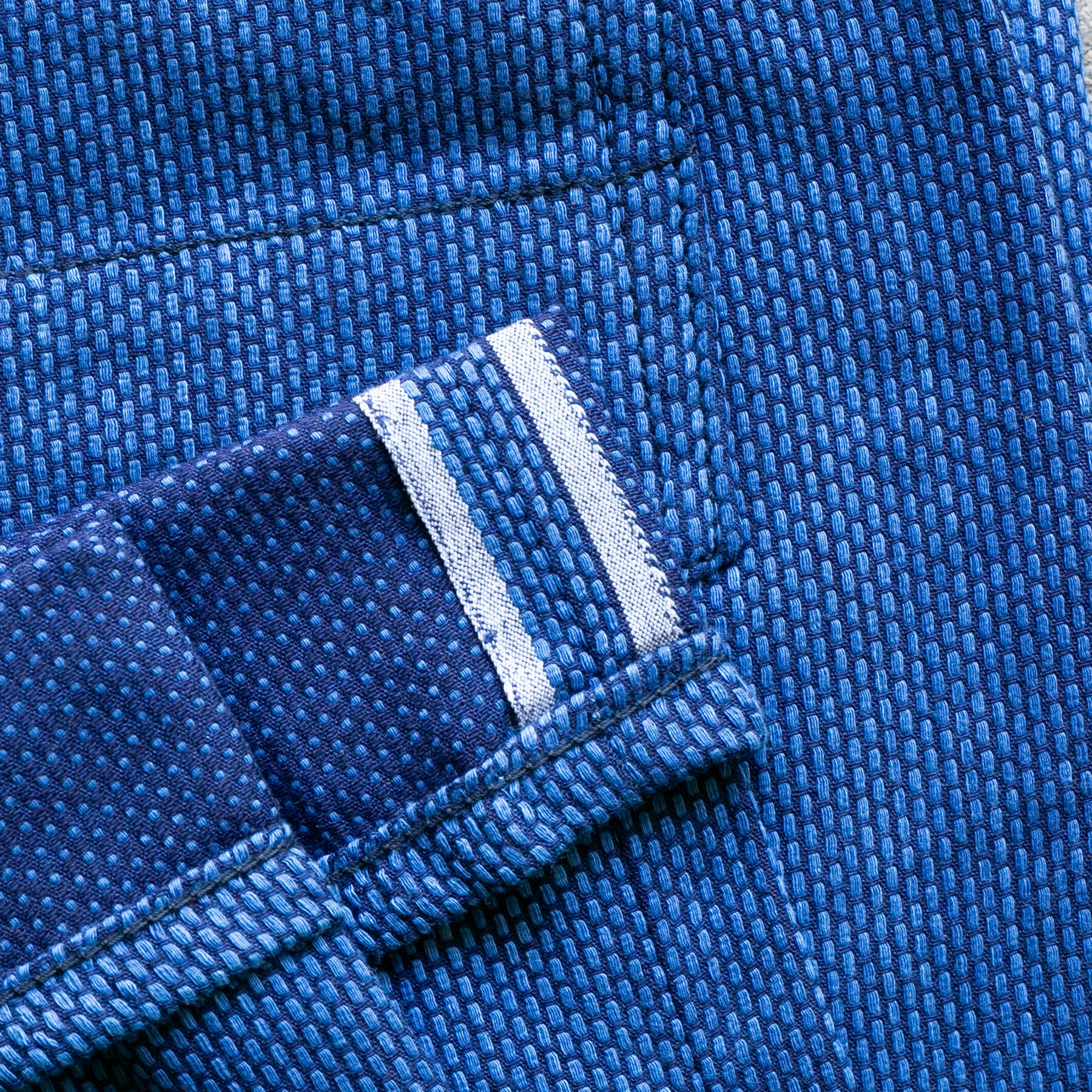 gustin #613 indigo sashiko selvedge