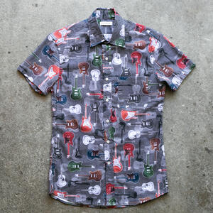 gustin #1291 guitars shirt - grey