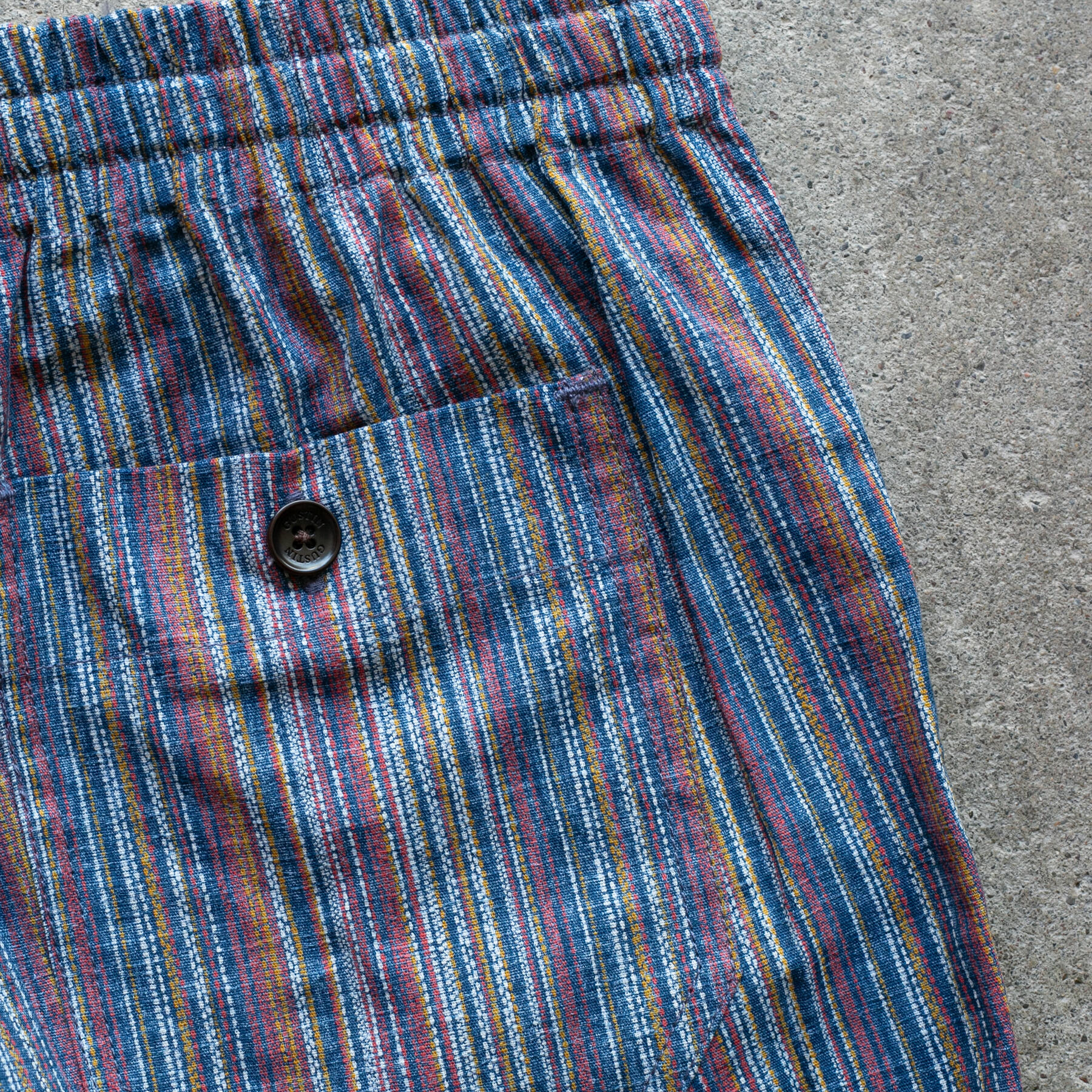 gustin #20 vintage color wall joggers - ocean