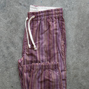 gustin #22 vintage color wall joggers - oxblood