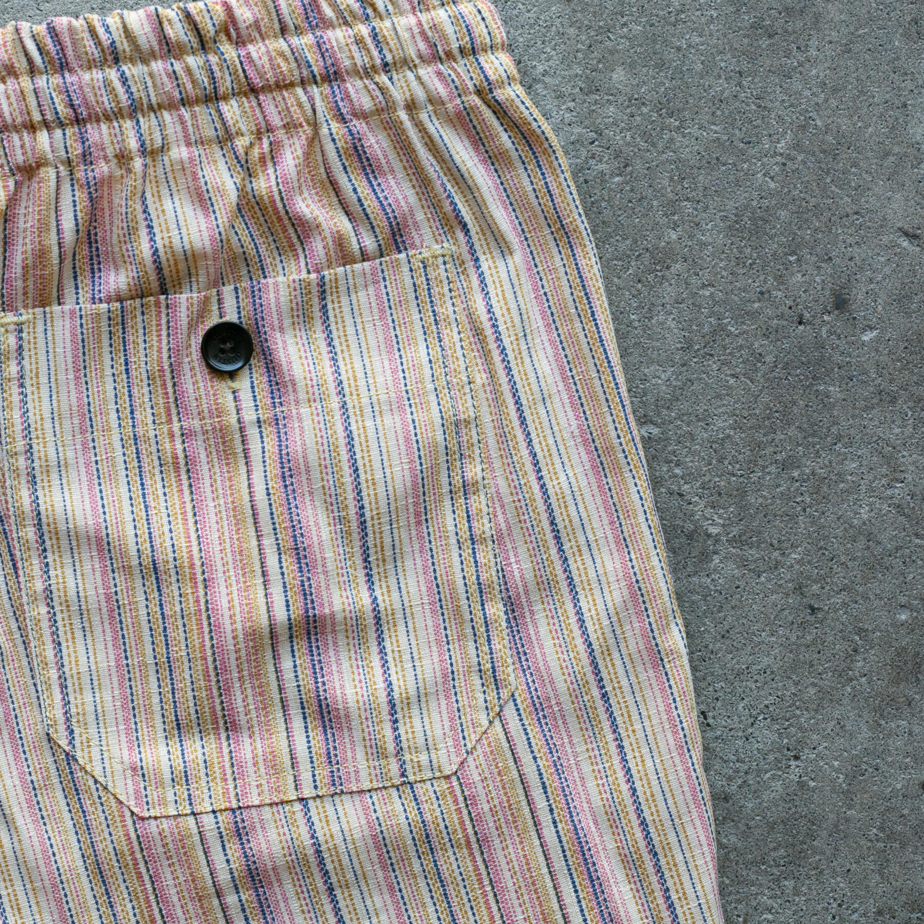 gustin #23 vintage color wall joggers - rainbow