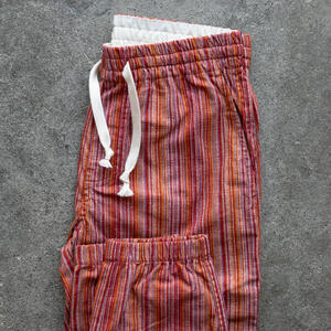 gustin vintage color wall joggers - sunset