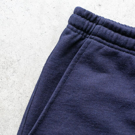gustin indigo dye sweatshorts - dark indigo