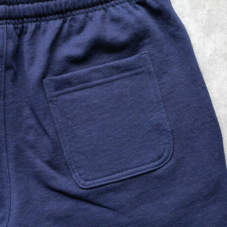 gustin indigo dye sweatshorts classic collection