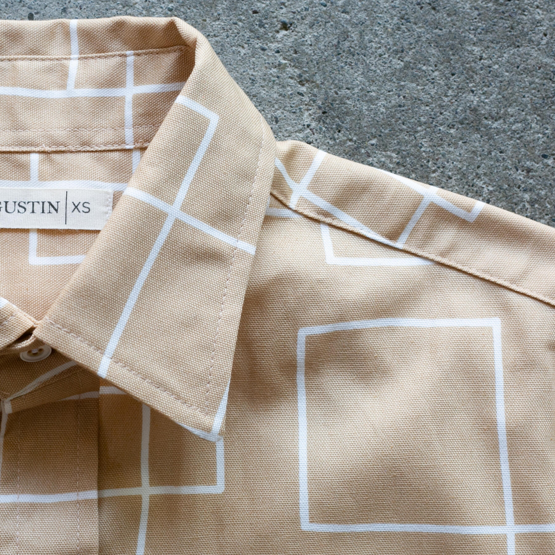 gustin #1294 midcentury maze - tan