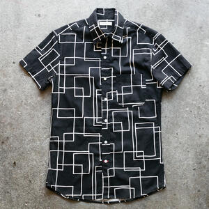 gustin #1295 midcentury maze - black