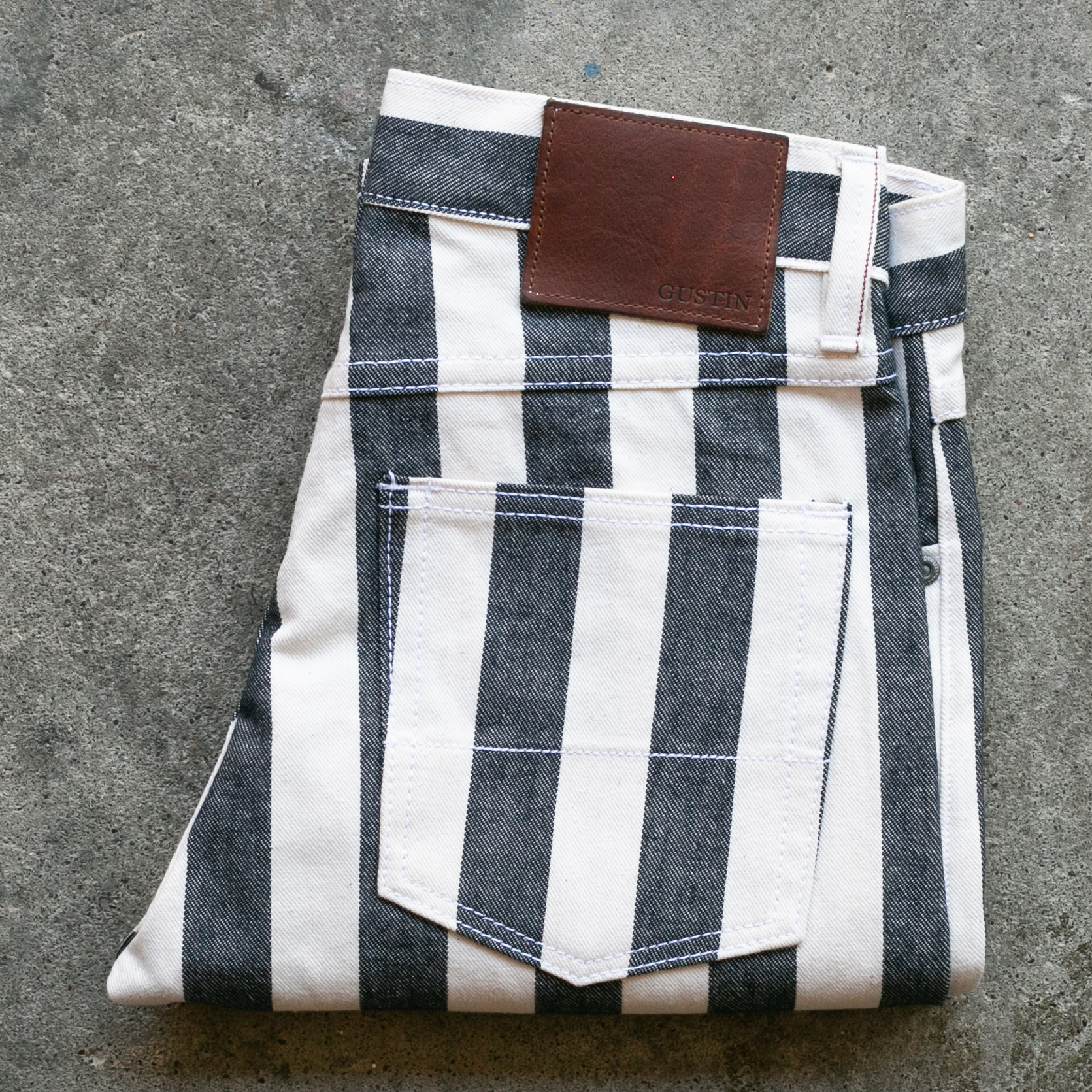 616 Monster Stripe Selvedge | Gustin | Jeans | Selvedge