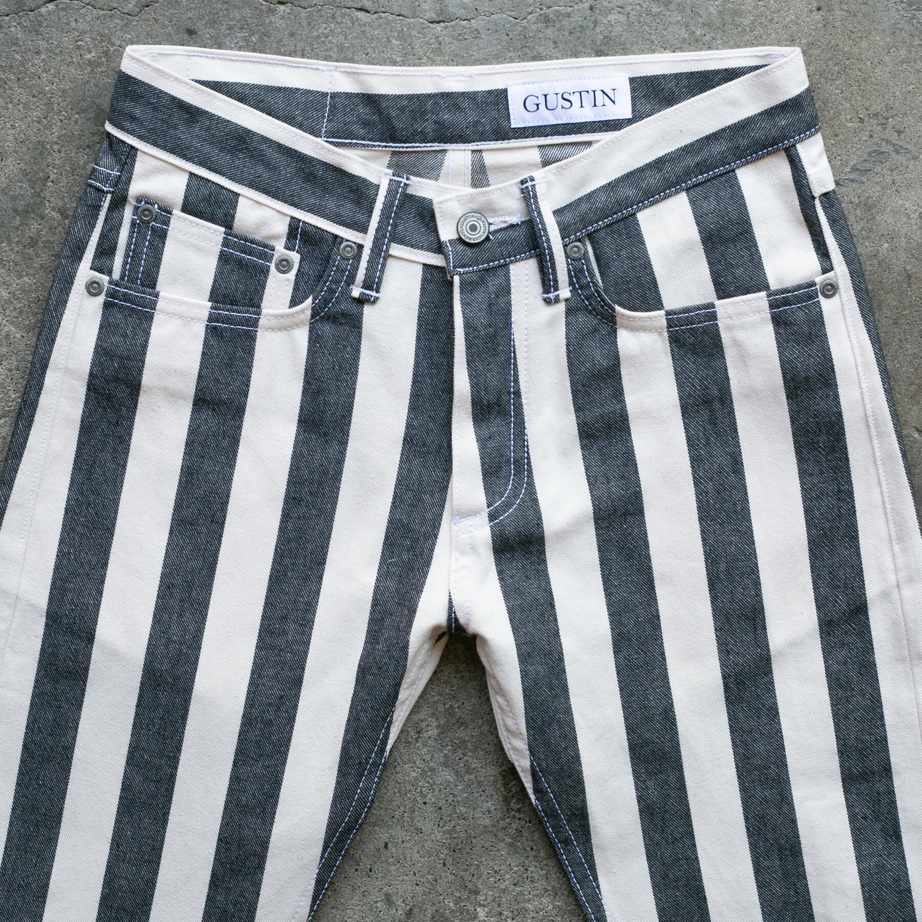 gustin #616 monster stripe selvedge