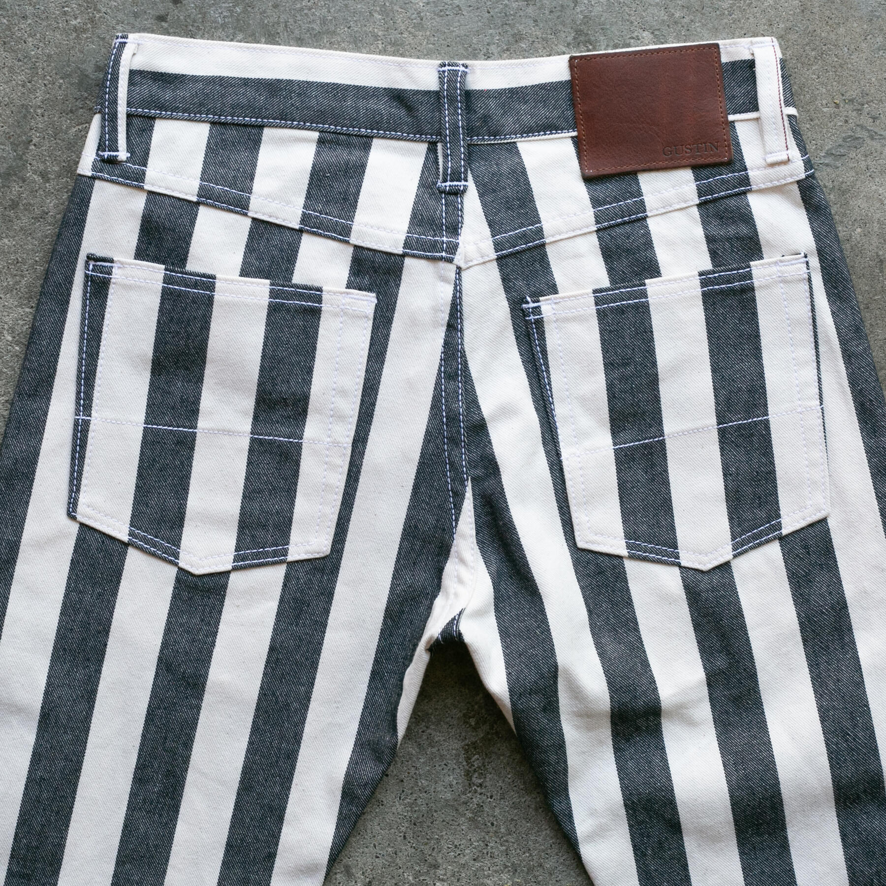 gustin #616 monster stripe selvedge