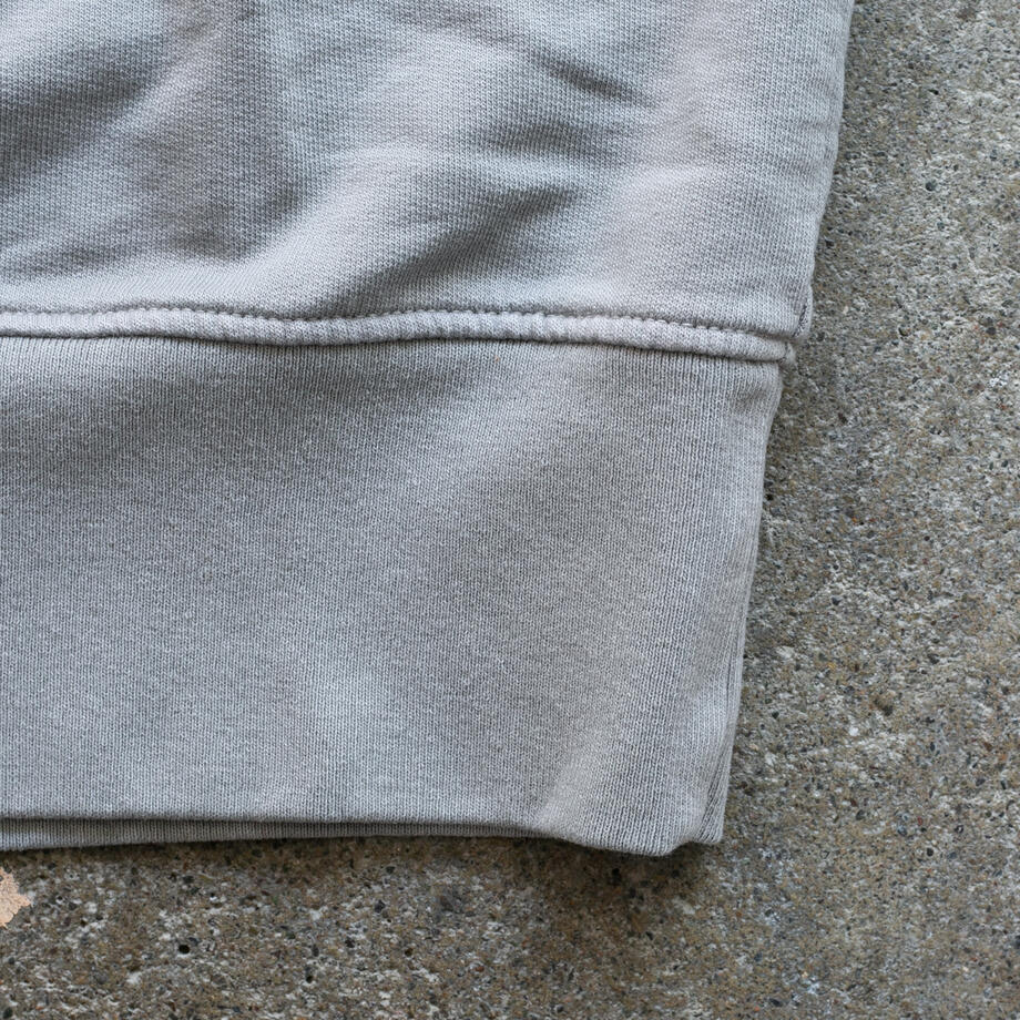 gustin short sleeve sweatshirt - green grey