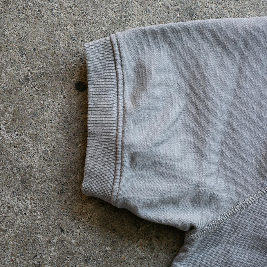 gustin short sleeve sweatshirt - green grey