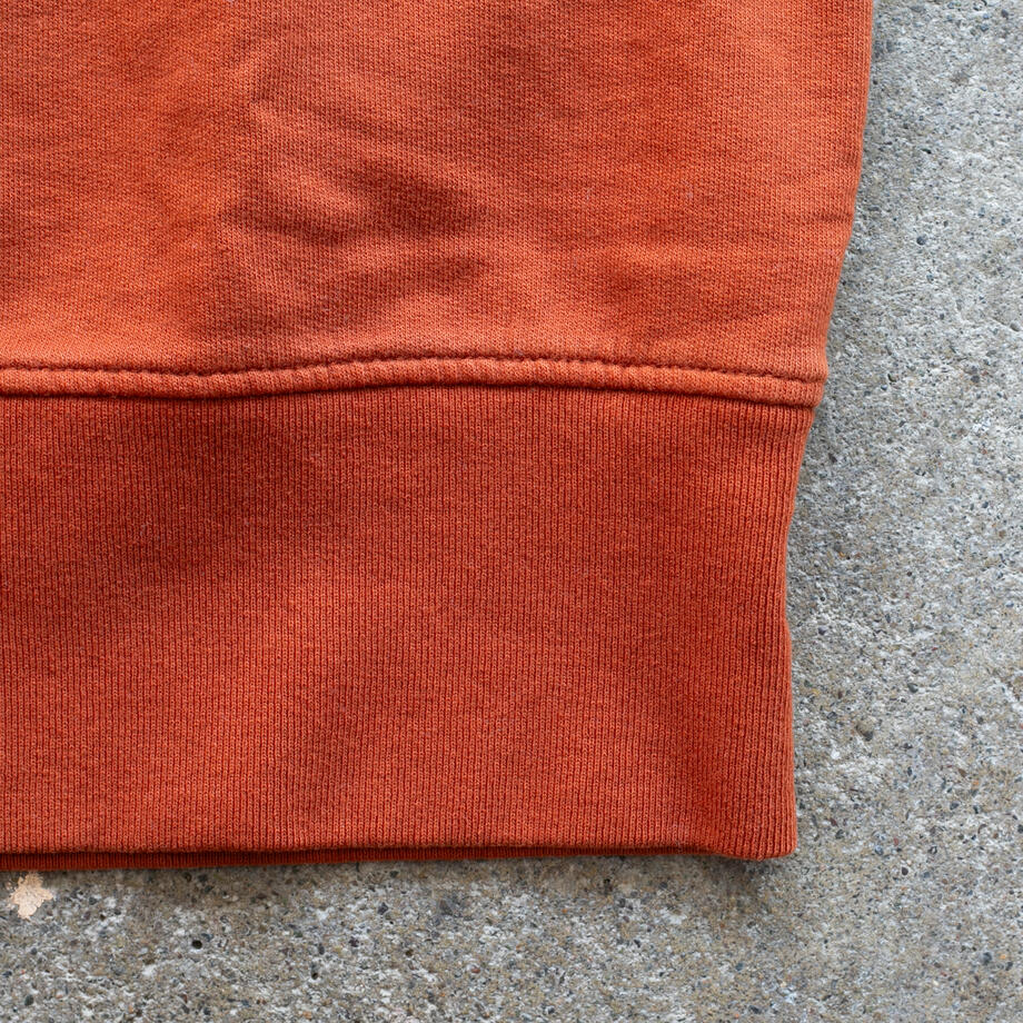 gustin short sleeve sweatshirt - burnt orange
